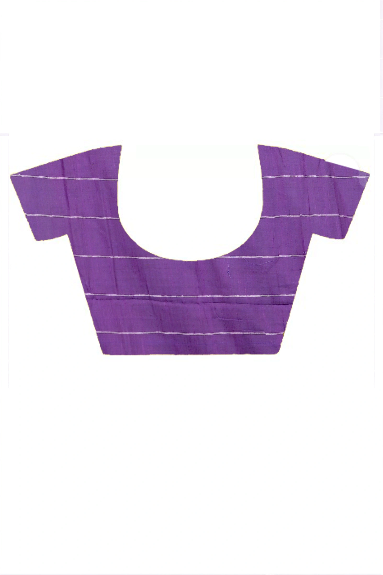 Lavender Cotton Blended Parodhi Hand Loom Saree (485)